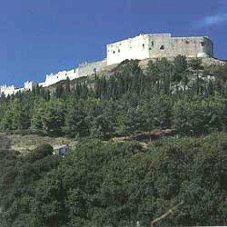 Chlemoutsi Castle of the Achaia Frankish princedom (built in 1220-1223), KASTRO (Village) ILIA