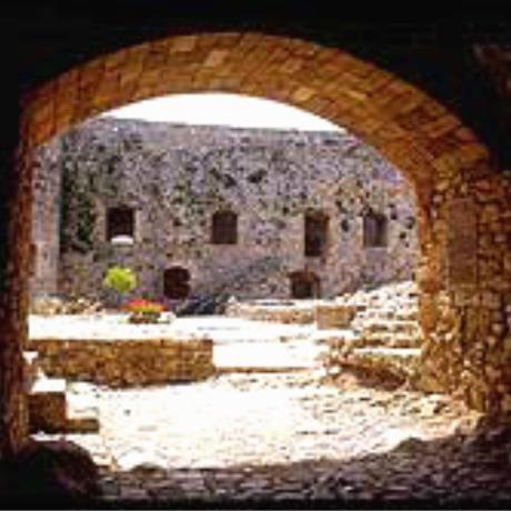 Chlemoutsi Castle, interior view, KASTRO (Village) ILIA
