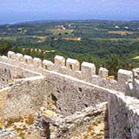 Chlemoutsi Castle, part of the exclosure, KASTRO (Village) ILIA