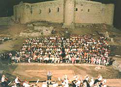 Chlemoutsi Castle, a music concert at the feet of the hill KASTRO (Village) ILIA