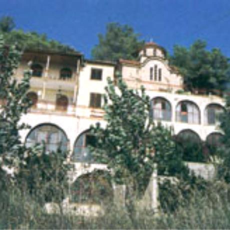 Agios Ioannis, Moni Eisodiotissas (Monastery of the Presentation of the Virgin) (15th cent.), housing Byzantine Music & Painting School , AGIOS IOANNIS (Village) PYRGOS