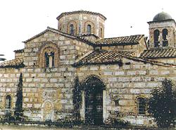 Gastouni, view of the Panagia Katholiki of Gastouni church, of the homonymic Monastery GASTOUNI (Small town) ILIA