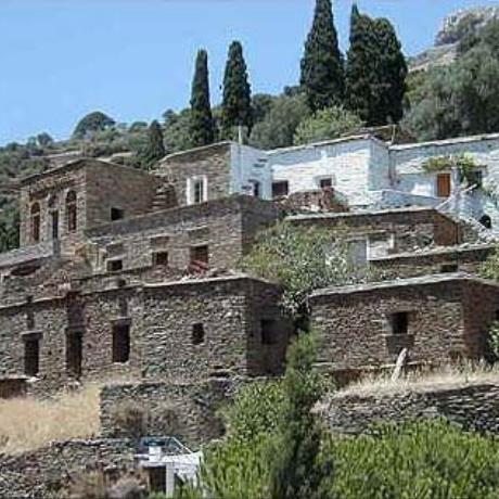 Episkopio, traditional houses, EPISKOPIO (Settlement) ANDROS