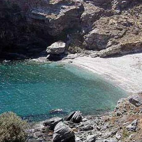 Syneti, the beach with green-blue crystal clear waters, SYNETI (Village) ANDROS