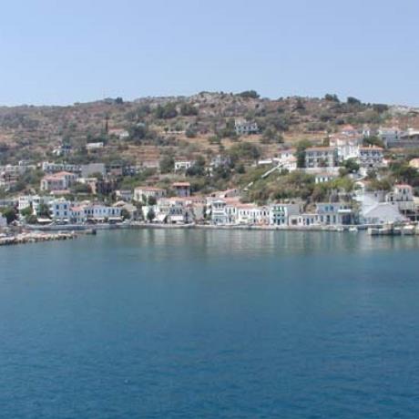 Evdilos, approaching Evdilos port, EVDILOS (Village) IKARIA