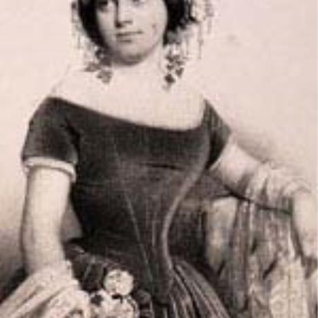 Kerkyra, Elena Angri (1824-1886), mezzo-soprano coloratura, CORFU (Town) IONIAN ISLANDS