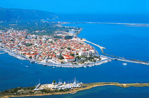 A panoramic view of Lefkada capital town LEFKADA (Town) IONIAN ISLANDS