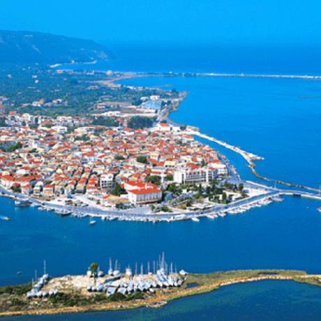 A panoramic view of Lefkada capital town, LEFKADA (Town) IONIAN ISLANDS
