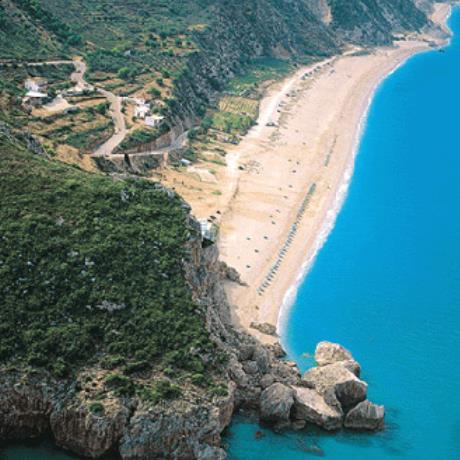The Kathisma sandy seaside, near Agios Nikitas coastal settlement, is one of the most beautiful seasides of the Ionian Sea, KATHISMA (Beach) LEFKADA