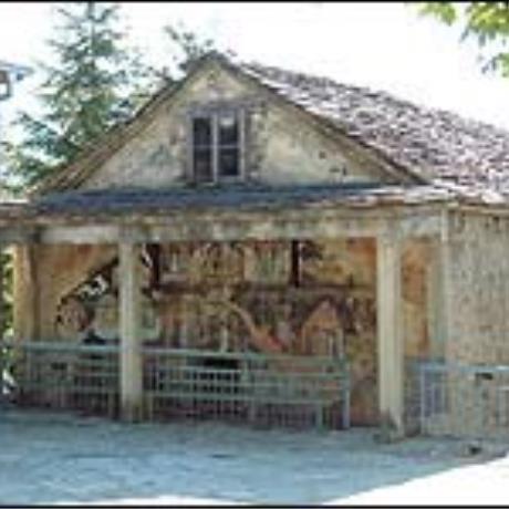Panagia, byzantine church of Panagia (11th century), PANAGIA (Village) KALAMBAKA