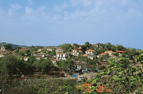 A view of the village Lazarata LAZARATA (Small town) LEFKADA