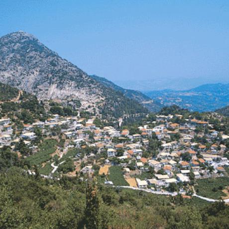 Eglouvi, the most mountainous village of the island (730m. height), EGLOUVI (Village) LEFKADA
