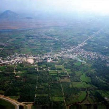 Louros, aerial photo, LOUROS (Small town) PREVEZA