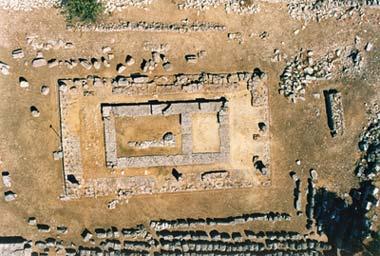 Lepreon, ground plan of the temple of Demeter dated in classical period LEPREON (Ancient city) ILIA