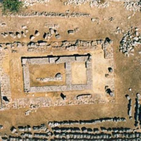 Lepreon, ground plan of the temple of Demeter dated in classical period, LEPREON (Ancient city) ILIA
