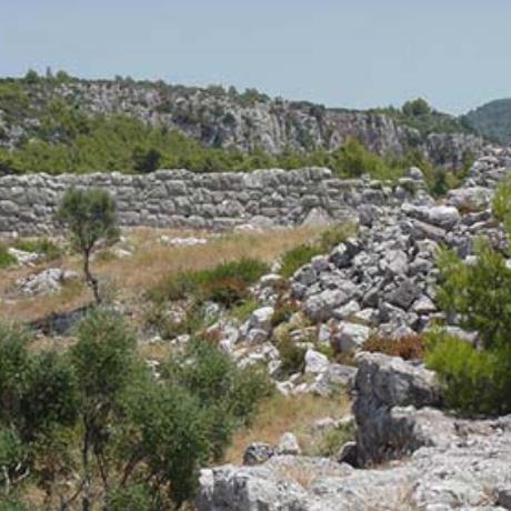 Samikon, the archaeological site (the wall), SAMIKON (Ancient city) ILIA