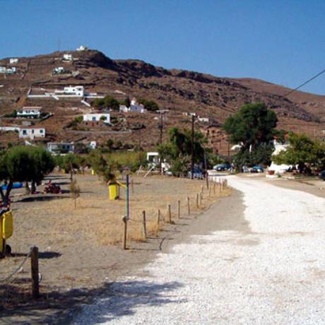 Agios Dimitrios settlement, a view of the sandy beach, AGIOS DIMITRIOS (Settlement) KYTHNOS