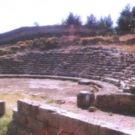 Orchomenos, the theatre (4th century B.C.), ORCHOMENOS (Archaeological site) VIOTIA
