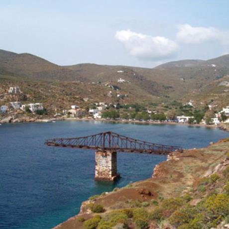Megalo Livadi, the settlement was established in 1880 to house the people who worked in the mines of the area, MEGALO LIVADI (Settlement) SERIFOS