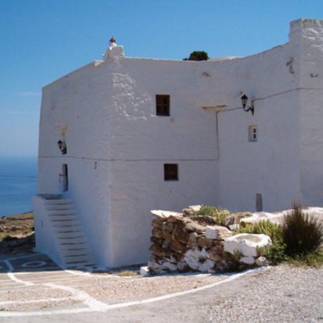 Moni Taxiarchon, it has been built near Galani village, MONI TAXIARCHON (Monastery) SERIFOS
