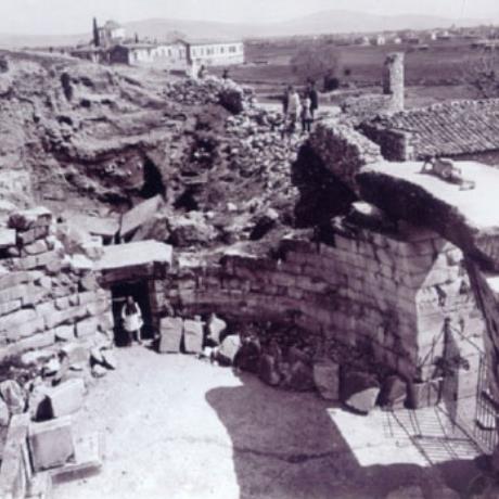 Orchomenos, during the excavations in the tomb of Minyas by H.Bulle (1903), ORCHOMENOS (Archaeological site) VIOTIA