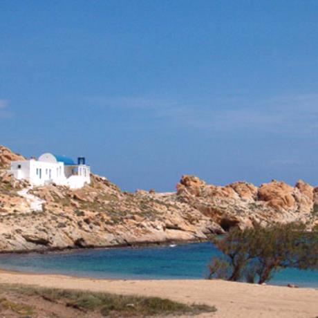 Agios Sostis beach, the homonymic church of Agios Sostis is standing nearby, AGIOS SOSTIS (Beach) SERIFOS