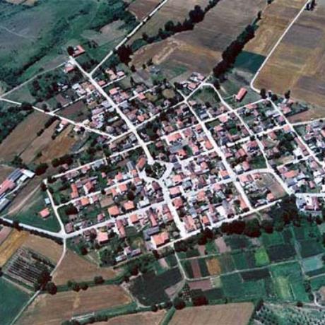 Grammeni, aerial photo, GRAMMENI (Village) DRAMA