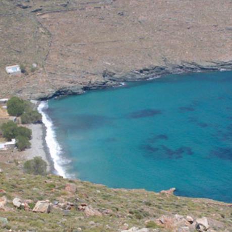 The Kentarchos beach; one can reach it by taking the path that begins outside Kentarchos village, KENTARCHOS (Village) SERIFOS