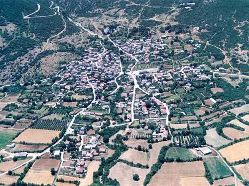 Charitomeni, aerial photo CHARITOMENI (Village) DRAMA