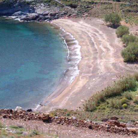 The Malliadiko beach is near the Megalo Livadi settlement, MEGALO LIVADI (Settlement) SERIFOS