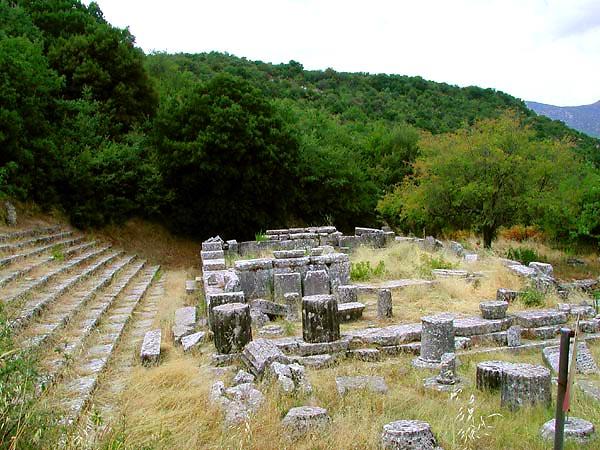Temple of Despoina - Lycossoura LYKOSSOURA (Ancient city) MEGALOPOLI