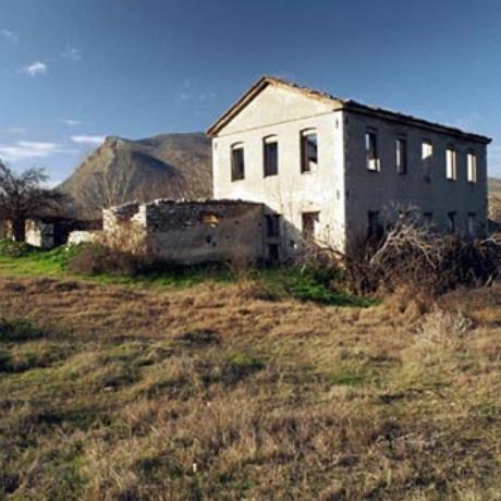 Amygdalia, ruins of an old building, AMYGDALIA (Village) LARISSA