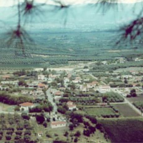 Ano Vardates, panoramic view of the village, ANO VARDATES (Village) GORGOPOTAMOS