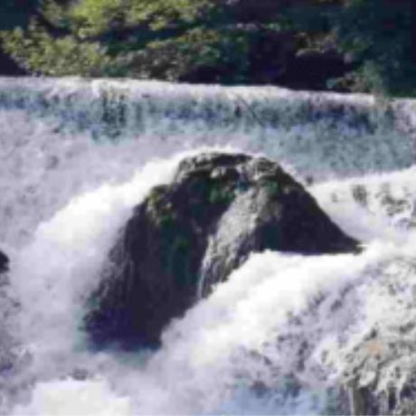 Gorgopotamos, waterfall at the river at Kangelogefyro location, GORGOPOTAMOS (Village) FTHIOTIDA