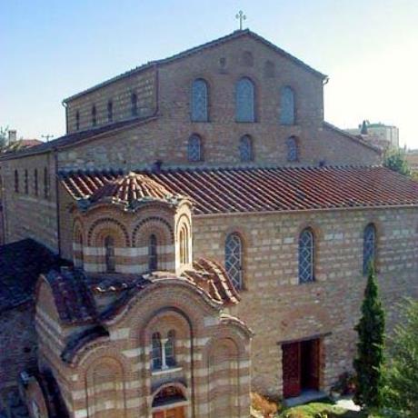A view of the Old Metropolis of Serres - Agii Theodori church (built in 1224 A.D.) is located in the center of the old town (Varossi), SERRES (Town) MAKEDONIA CENTRAL