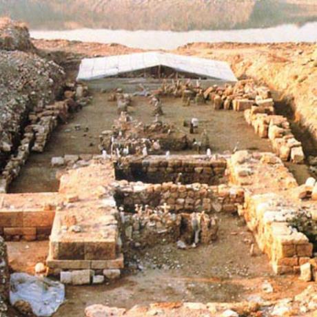Amfipolis, the town was an Athenian colony of strategic importance near the fruitful Strymonas vale and the Paggaio gold mines, AMFIPOLIS (Ancient city) SERRES