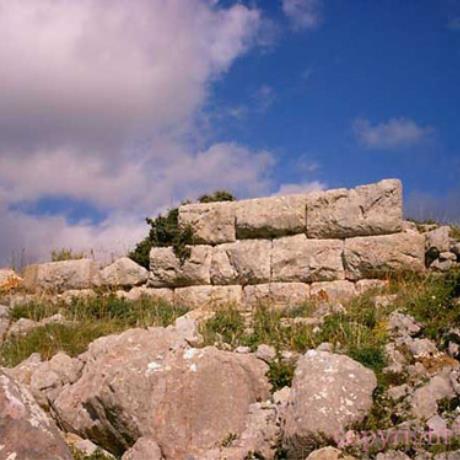 Likythos, the remnats of the byzantine castle, LIKYTHOS (Ancient city) HALKIDIKI