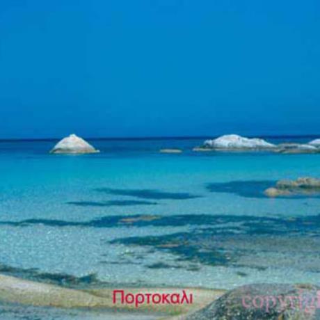 Sarti, blue crystal waters at Portokali beach, SARTI (Port) HALKIDIKI