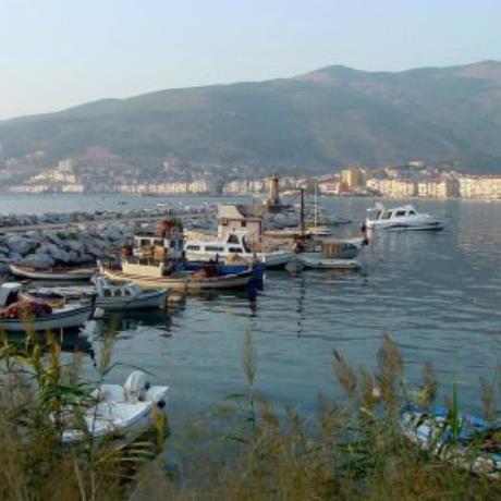 Gemlik, anchored boats, GEMLIK (Town) TURKEY
