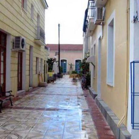 Ithaki, paved street and traditional buildings, ITHAKI (Small town) IONIAN ISLANDS