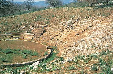 Iniades, the ancient town theatre INIADES (Ancient city) IERA POLIS MESSOLONGIOU