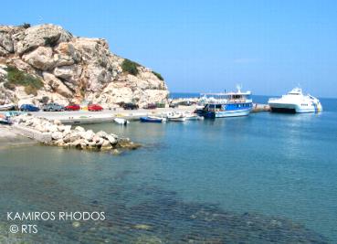 Kamiros Skala, the port of the ancient town is nowadays a fishing area KAMIROS SKALA (Port) RHODES