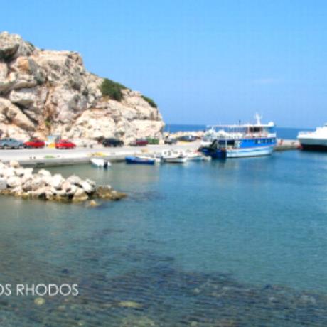 Kamiros Skala, the port of the ancient town is nowadays a fishing area, KAMIROS SKALA (Port) RHODES