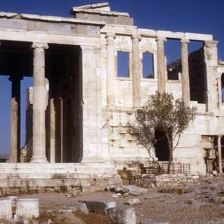 Acropolis, Erechtheion: View from W, ACROPOLIS (Acropolis) ATHENS