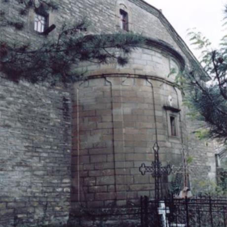 Dassilio, the sanctum of the church of St Nikolaos , DASSILIO (Village) GREVENA