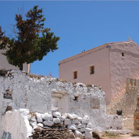 The medieval tower at Atros Monastery, ATROS (Mountaintop) KEFALLONIA