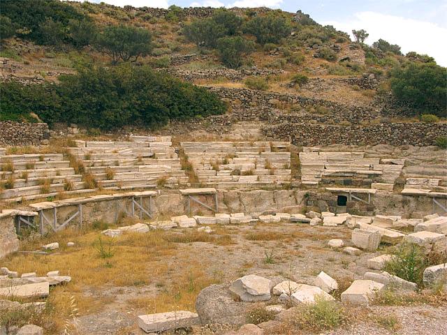 Ancient Theater MILOS (Ancient city) GREECE