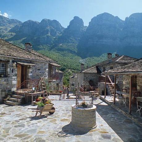 Traditional houses at Papigo, Ioannina, PAPIGO (Village) IOANNINA