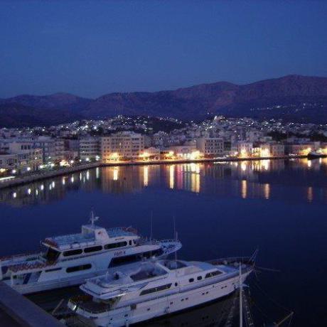 Port by night, Chios, CHIOS (Town) NORTH AEGEAN