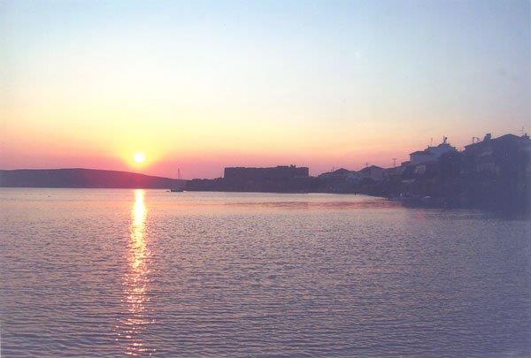 Sigri sunset, Lesvos SIGRI (Port) LESVOS